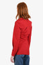 Jacquemus Red Cotton 'La Chemise Pablo' Button-Down Shirt Size 32