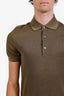 Tom Ford Green Cotton Polo Shirt Size 48