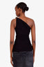Givenchy Black Chain Strap One Shoulder Top Size 34
