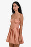 NBD Beige Corset Mini Dress Size XS