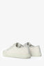 Gucci White Canvas Leather GG Sneakers Size 35.5