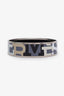 Hermès Grey/Multi Enamel Wide Bangle