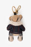 Burberry Brown Check Teddy Bear Keychain