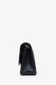 Pre-loved Chanel™ 2011-12 Black Caviar Leather Quilted Jumbo Double Flap Bag