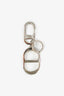 Christian Dior Silver Tone/Multicolour Crystal Keychain