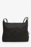 Bottega Veneta Olive Green Intrecciato Leather Traveler Shoulder Bag