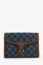 Gucci Blue GG Denim Mini Dionysus Wallet on Chain