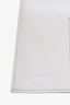 Jacquemus White Leather Le Bambino Long Shoulder Bag