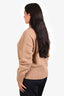Frame Beige Wool 'Swingy' Turtleneck Sweater Size M