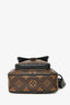 Louis Vuitton 2021 Black Monogram Macassar Christopher Wearable Crossbody Wallet Bag