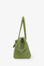 Jacquemus Green Leather La Croisière “The Turismo” Bowling Bag
