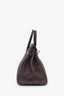Hermès 2021 Bourgogne Togo Matte Alligator Birkin Touch 25 Rouge Sellier