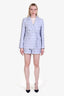 Cami NYC Blue/White Tweed Mini 'Casey' Shorts Size 4