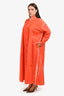 Toogood Orange Hand Painted 'Draughtsman' Shirt Dress Size 3