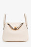 Hermès 2025 Nata Clemence Leather Mini Lindy