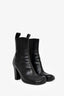 Bottega Veneta Black Ankle Heeled Boots Size 38.5