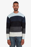 Acne Studios Blue Striped Mohair Wool Sweater Size XXS Mens