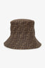 Fendi Brown Monogram Tech Fabric Hat
