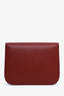 Celine Red Leather Medium Box Bag
