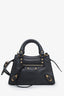 Balenciaga Black Leather Neo Classic Mini Crossbody Bag