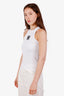 Balmain White/Black Logo Tank Size XS
