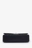 Pre-loved Chanel™ 2019 Black Caviar Medium Double Flap Shoulder Bag
