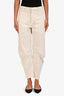 Nili Lotan Cream Carpenter Pants Size 00