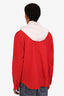 Thom Browne Red Nylon Utility Windbreaker with Removable Hood Size 2 Men's