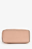 Loewe Light Pink Suede Leather Small Puzzle Bag with Strap