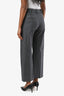 Brunello Cucinelli Grey Wool Trousers Size 2