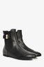 Salvatore Ferragamo Black Leather Vara Bow Chelsea Boot Size 11