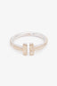 Tiffany & Co. Sterling Silver T Square Ring