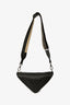 Prada Black Saffiano Leather Triangle Crossbody Bag