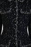 Pre-loved Chanel™ 1995 Black/White 'Museum Tweed' Blazer Jacket Size 38