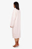 LouLou Studio Cream Wool Cashmere Double Breasted Borneo Coat Size Medium