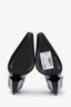 Prada Black Modellerie Leather Mary Jane Pumps 35.5