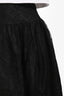Christian Dior Black Lace Pleated Mini Skirt Size 4