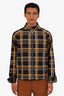 Marni Black/Yellow Wool Mohair Patterned Jacket Size 48 Mens
