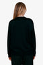 Fendi Black Mink Fur Trim 'Karl Lovers' Sweater Size 46