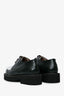 Marni Green/White Leather Lace-Up Oxfords Size 35