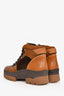 See By Chloe Brown Leather Suede Ankle Boot Size 39
