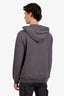 Lanvin Grey Cotton Logo Hoodie Estimated Size M Mens