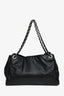 Pre-loved Chanel™ 2009 2010 Black Leather 'On the Bund Accordian' Tote