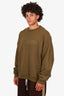 Louis Vuitton Green Studded "Lovers" Sweatshirt Size XXL Mens