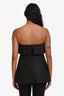 Toteme Black Strapless Top Size 36