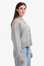 Extreme Cashmere Grey Cashmere 'Chou' Cardigan Sweater Size OS