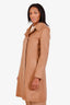 Burberry Camel Cashmere Coat Size 6