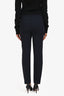 The Row Navy Straight Leg Tailored Trousers Size 6