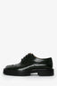 Mocassins Tabi Derby à lacets Maison Margiela en cuir vert/noir, pointure 41 homme