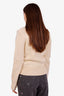 Dries Van Noten Cream Wool Sweater Size S